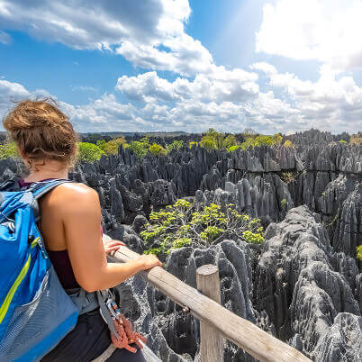 Tsingy de Bemaraha à Madagascar
